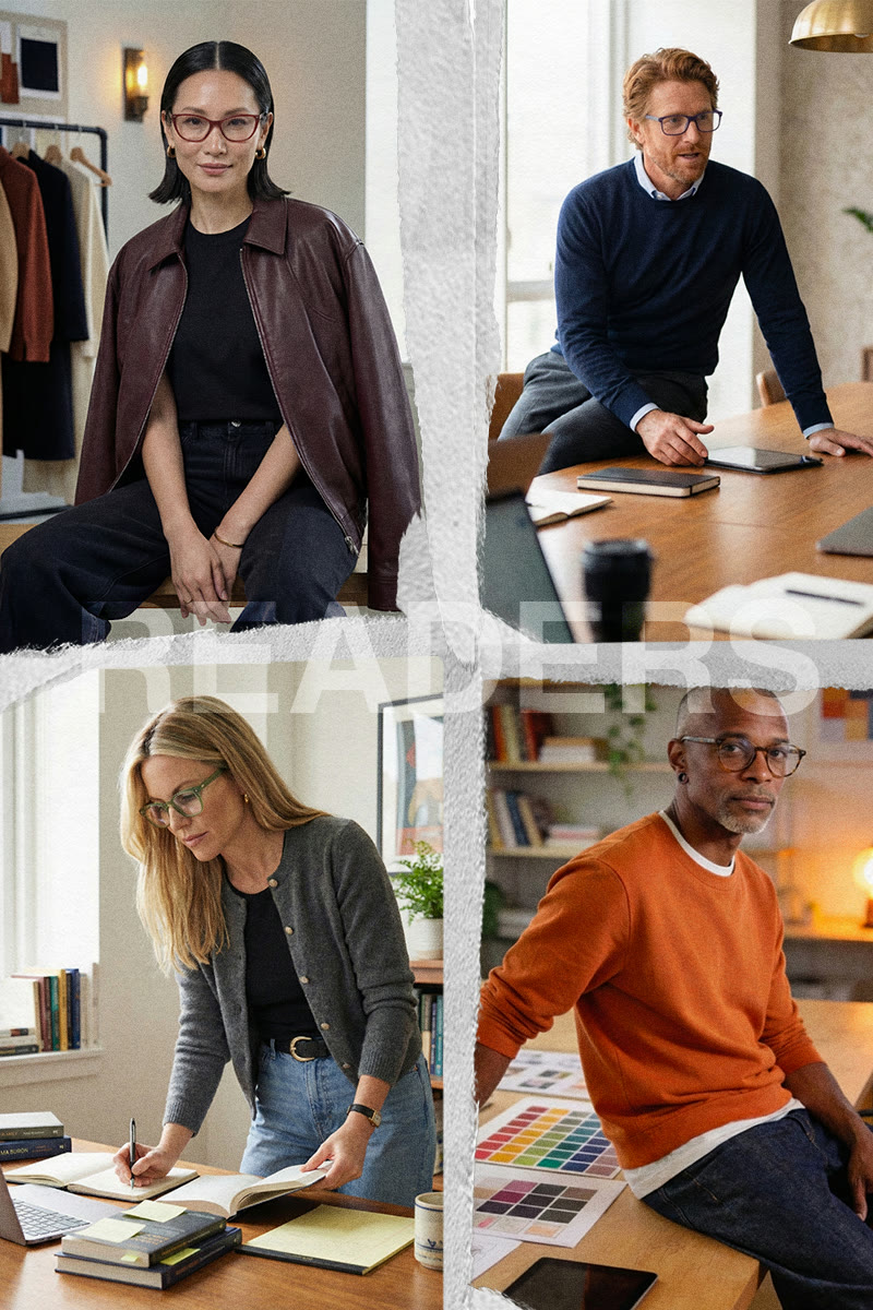 READERS — sub-brand creative for Carolina Lemke